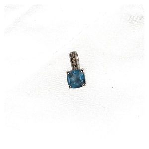 Blue pendent